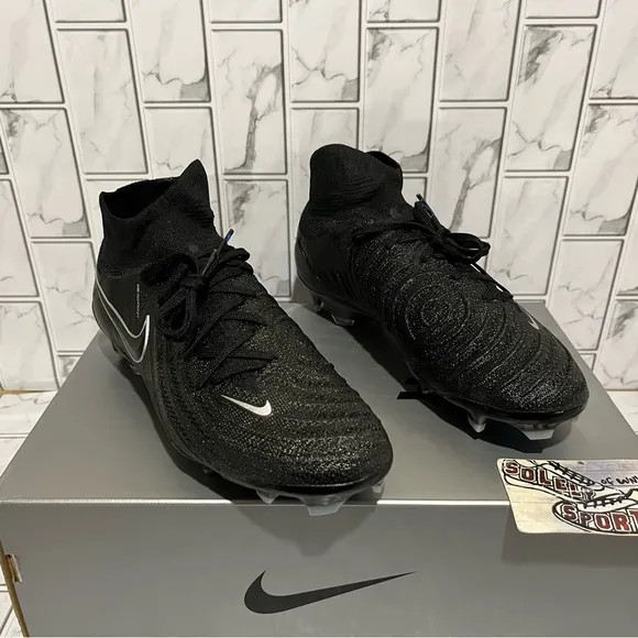 New Nike Phantom Luna II Elite FG Soccer Cleats Black ACC FJ2572-001 6.5 8