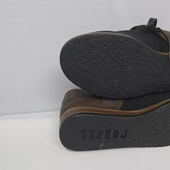 New NOBULL Lifters Black Brown Coffee Gym Leather Shoes Size Mens 4.5  Womens 6