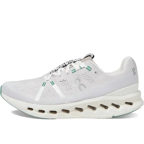 NEW ON RUNNING men's cloudsurfer running shoes in pearl/ivory