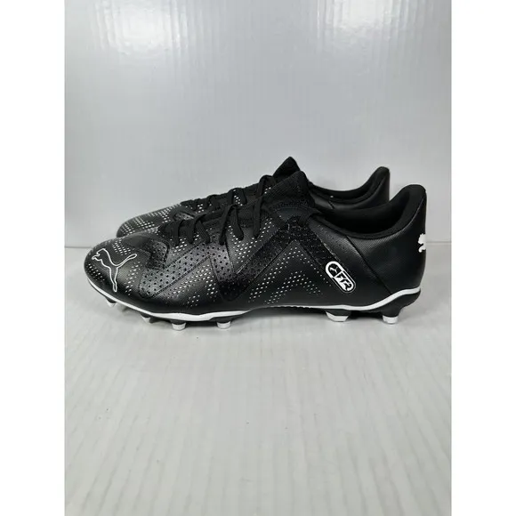 NEW Puma Future FG / AG Black White Soccer Cleats Mens Size 11.5 107187-02