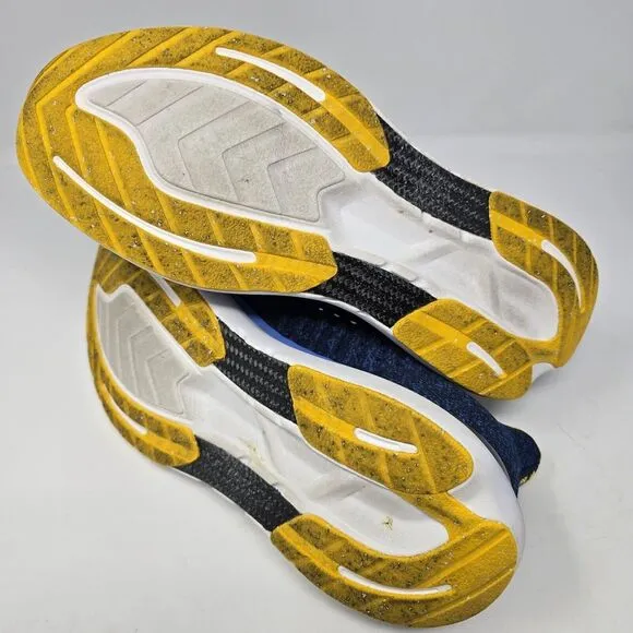 New Rabbit Dream Chaser Running Shoes Boston‎ Marathon Blue Men's Size 12.5 EUC