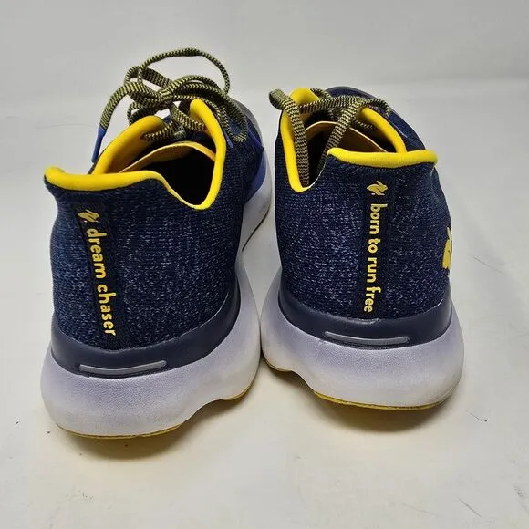 New Rabbit Dream Chaser Running Shoes Boston‎ Marathon Blue Men's Size 12.5 EUC