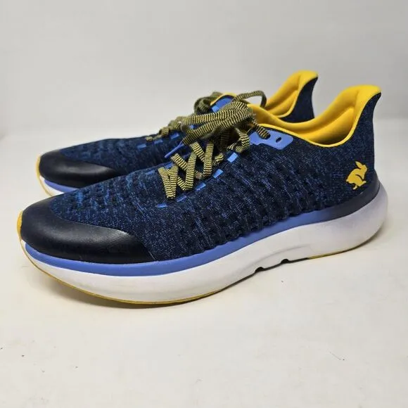 New Rabbit Dream Chaser Running Shoes Boston‎ Marathon Blue Men's Size 12.5 EUC