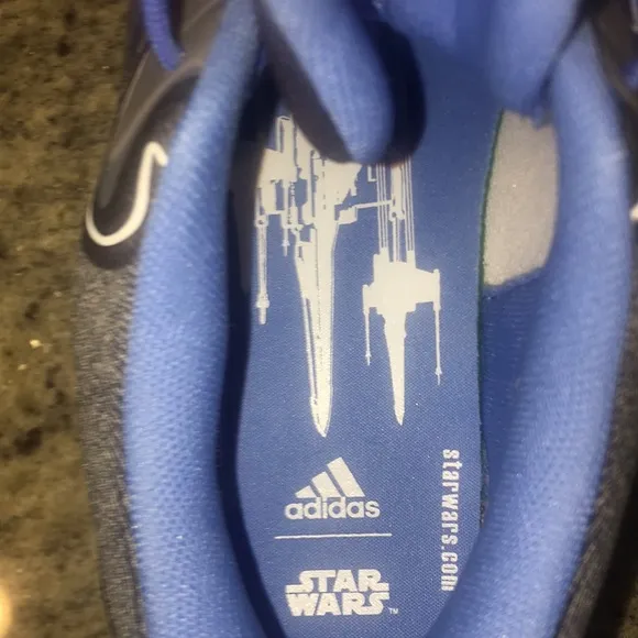 ❤️NEW!!!❤️ RARE!!! Hard to find.ADIDAS RapidaRun Starwars Jedi Shoes.