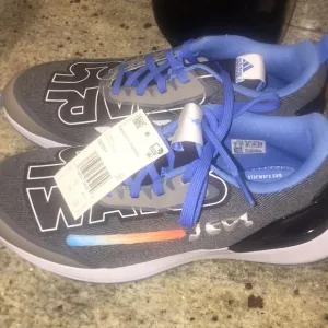 ❤️NEW!!!❤️ RARE!!! Hard to find.ADIDAS RapidaRun Starwars Jedi Shoes.
