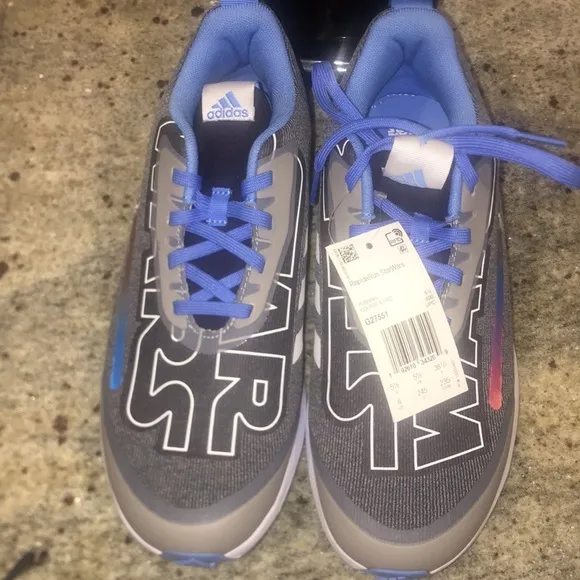 ❤️NEW!!!❤️ RARE!!! Hard to find.ADIDAS RapidaRun Starwars Jedi Shoes.