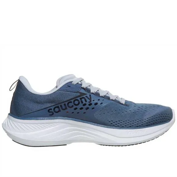 NEW SAUCONY men ride 17 running shoes in mirage/black