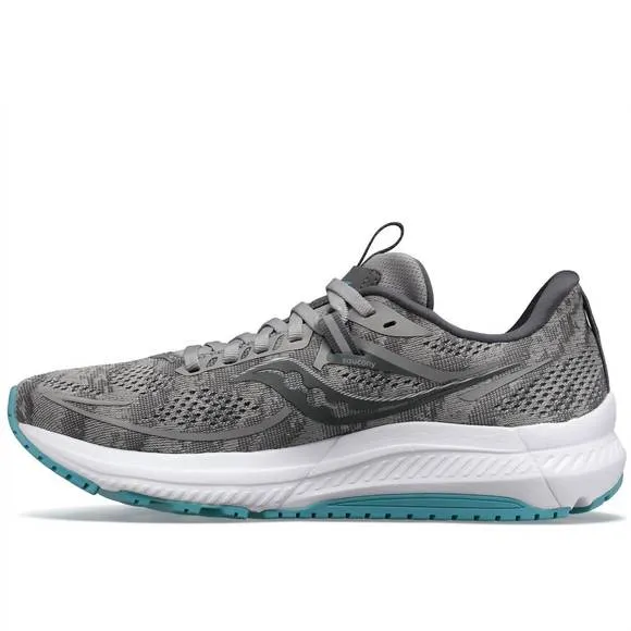 NEW SAUCONY women omni 21 running shoes in alloy/rainfall