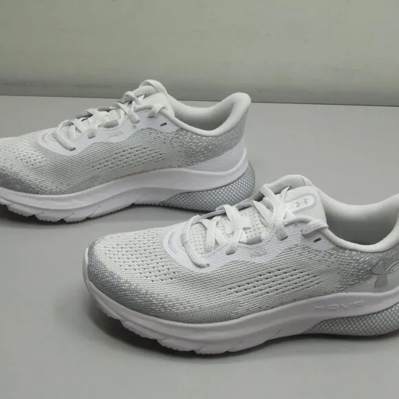NEW UNDER ARMOUR Womens HOVR Turbulence 2 Sneakers Size 6.5 Running White UA