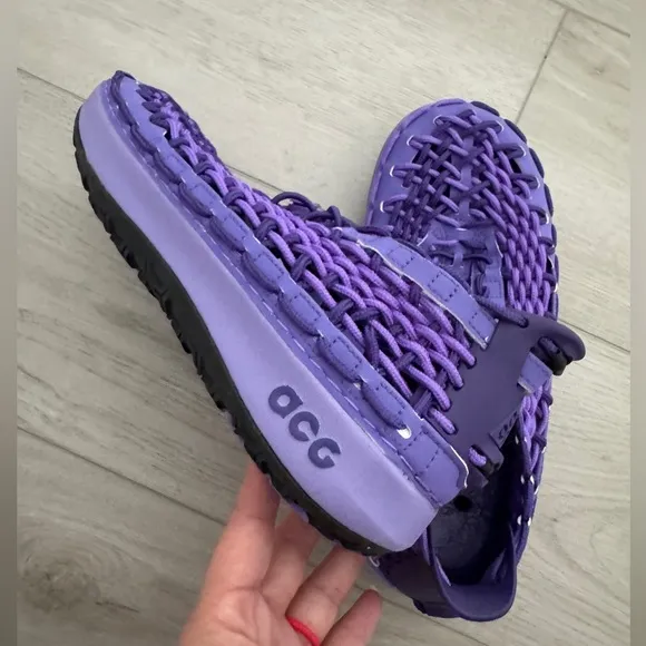 New without box Nike ACG Watercat Court Purple men Sz 7 women 8.5 water shoes!