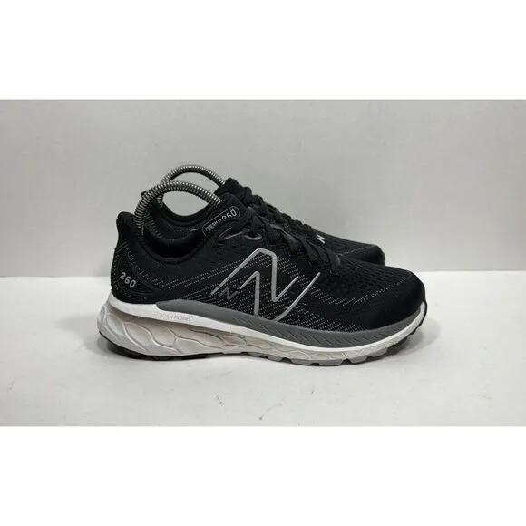 New Balance Fresh Foam X 860v13 Shoes Womens 7.5 Wide Black White Road Running