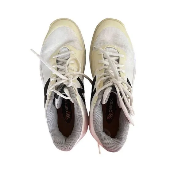 New Balance Womens White Hard Court 996v3 Tennis Athletic Shoes Size 8.5