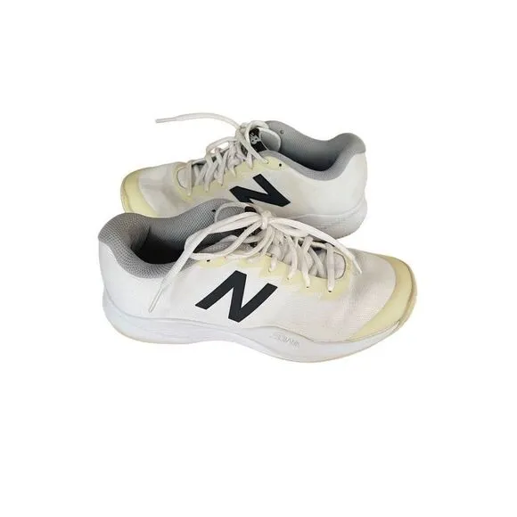 New Balance Womens White Hard Court 996v3 Tennis Athletic Shoes Size 8.5