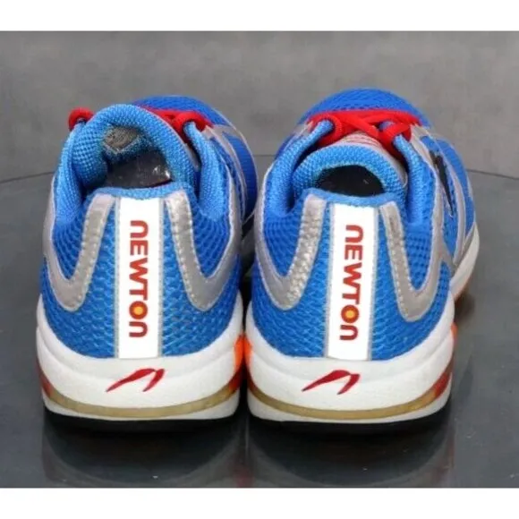 Newton Gravity Marathon Men's Running Shoes Size 8 Blue Gray Red 00110 EUC