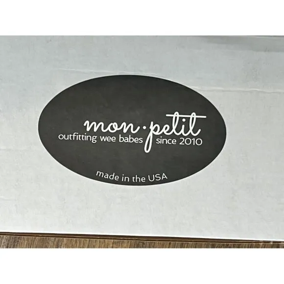 NIB Mon Petit Shoes Gold Shimmer T Strap Hard Soles sz 12 Little Kid