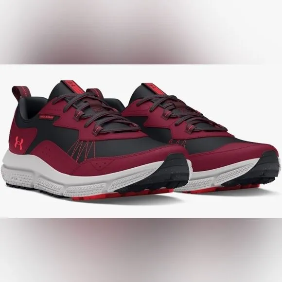 🩵NIB Under Armour Black &amp; Red Verssert 2 Running Sneakers Men's Size 11