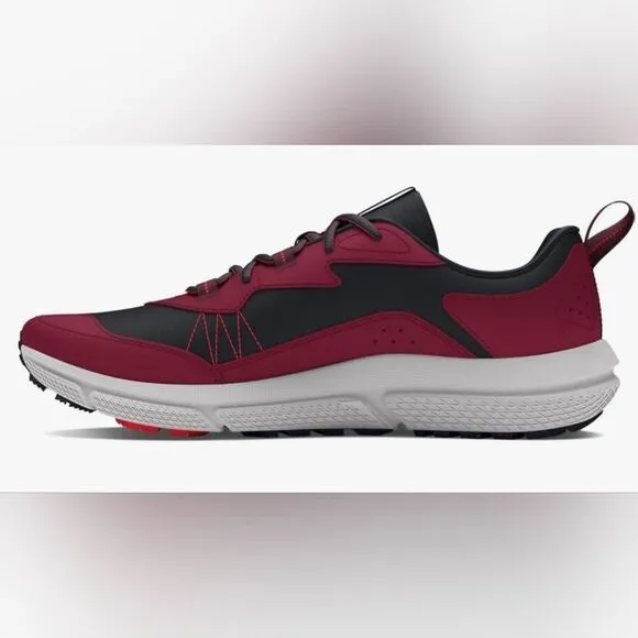 🩵NIB Under Armour Black &amp; Red Verssert 2 Running Sneakers Men's Size 11