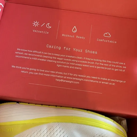NIB | Women's Lane-Eight Shoes Lane-Eight Relay Trainer Key Lime Size 8.5