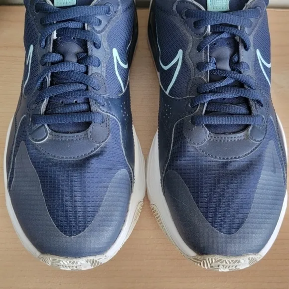 Nike 9 Skyve Air Max Blue Lace Up Low Top Marathon Running Mens Shoes Sneakers