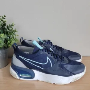 Nike 9 Skyve Air Max Blue Lace Up Low Top Marathon Running Mens Shoes Sneakers