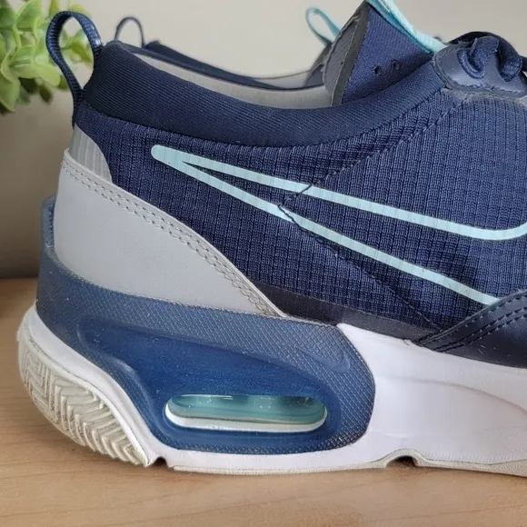 Nike 9 Skyve Air Max Blue Lace Up Low Top Marathon Running Mens Shoes Sneakers