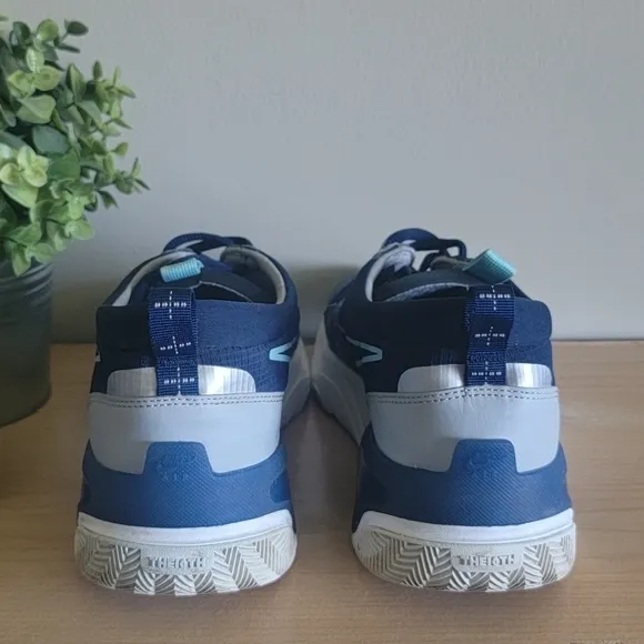 Nike 9 Skyve Air Max Blue Lace Up Low Top Marathon Running Mens Shoes Sneakers