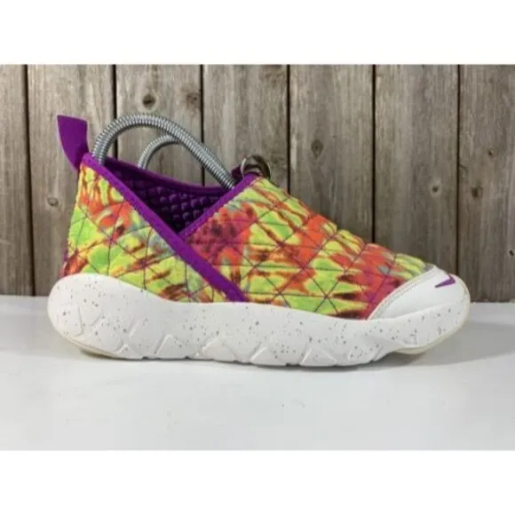 Nike ACG Moc 3.0 CW2463-300 Green Strike Vivid Purple Tie Dye Shoes Mens Size 5