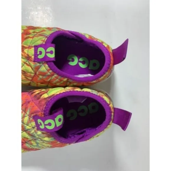 Nike ACG Moc 3.0 CW2463-300 Green Strike Vivid Purple Tie Dye Shoes Mens Size 5