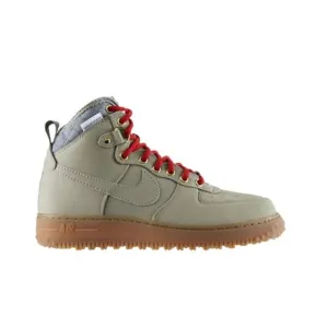 Nike Air Force 1 Duckboot Bamboo RARE Size 8 Red Laces