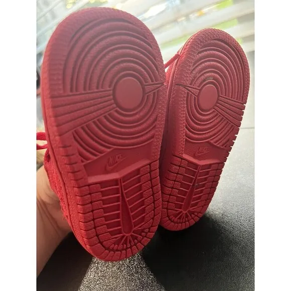 Nike Air Jordan 1 I Retro High OG Baby 4c Gym Red  October 705304-603 Chicago