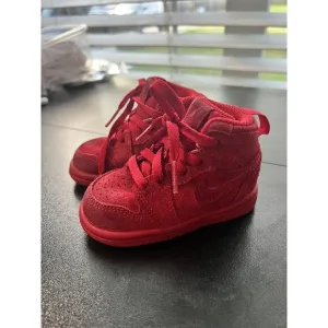 Nike Air Jordan 1 I Retro High OG Baby 4c Gym Red  October 705304-603 Chicago