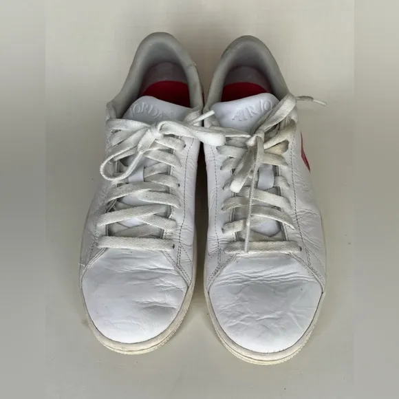 Nike Air Jordan 1 Low Centre Court White University Red Size 12 DJ2756-101