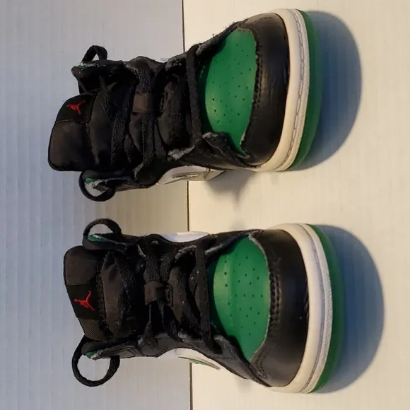 NiKE Air Jordan 1 Mid AJ1 HiGH Top Baseball Sneakers Shoes Toddle 10 YOUTH KIDS