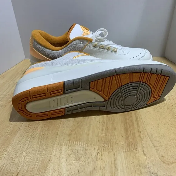 Nike Air Jordan 2 Retro Low Craft Sail Melon Tint Men's Size 18 DV9956-118