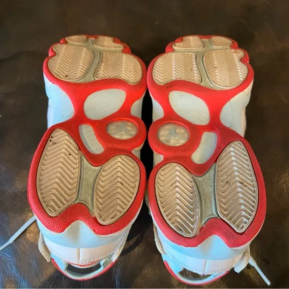 Nike Air Jordan 6 Rings Topaz Mist 323399-104 Shoes Size Youth 4.5Y