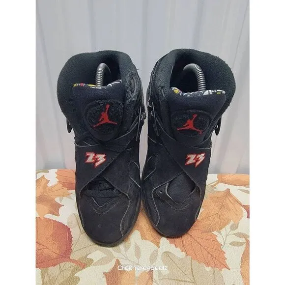 Nike Air Jordan 8 Retro 'Playoffs' Women's Basketball Shoes Size 6.5 5Y