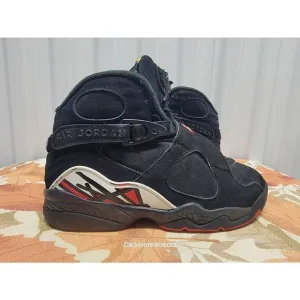 Nike Air Jordan 8 Retro 'Playoffs' Women's Basketball Shoes Size 6.5 5Y