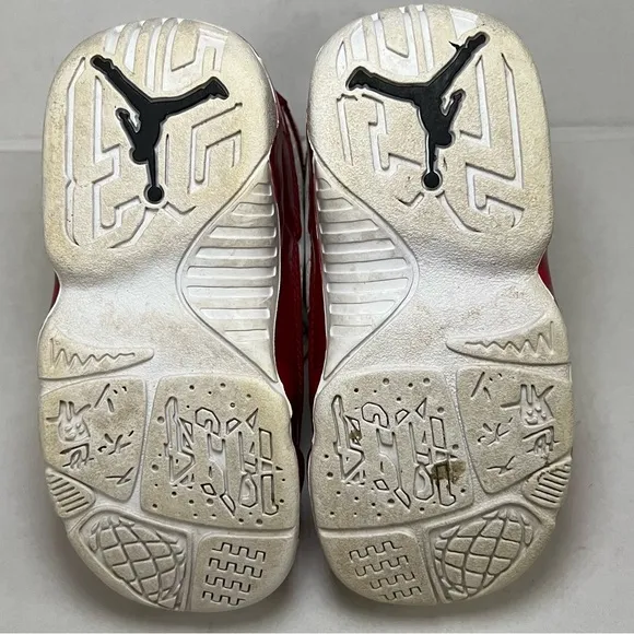 NIKE AIR JORDAN 9 Retro Gym Sneakers Toddler Sz 7C Athletic Leather Comfy Casual
