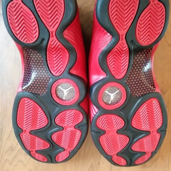 Nike Air Jordan Jumpman Team II Gym Red/ Black [819175-602] Men's Size 9.5 Shoes
