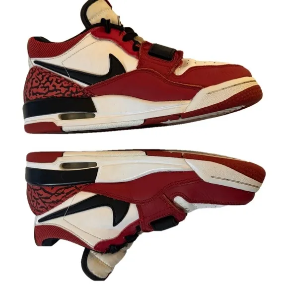 Nike Air Jordan Legacy 312 Chicago Low Badketball Sneakers Court Shoes 4 Youth