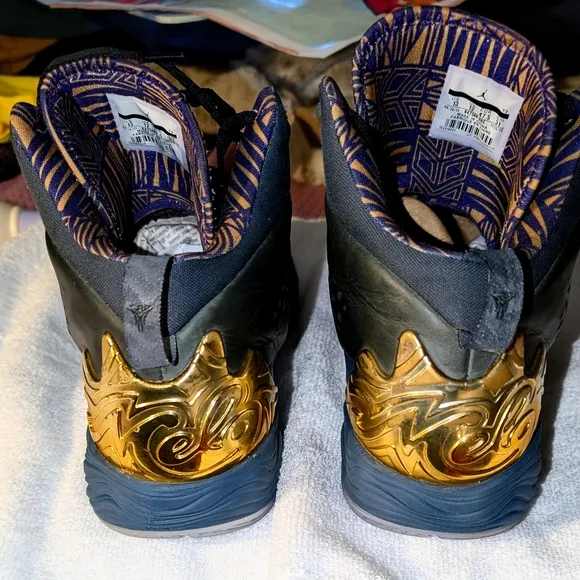 Nike Air Jordan Melo M10 BHM &quot;Black History Month&quot; Limited Edition 2014 Sz 13us