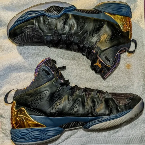 Nike Air Jordan Melo M10 BHM &quot;Black History Month&quot; Limited Edition 2014 Sz 13us