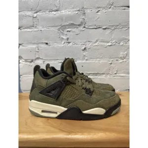 Nike Air Jordan Retro 4 SE Craft &quot;Medium Olive&quot; FB9928-200 6Y/Women's 7.5