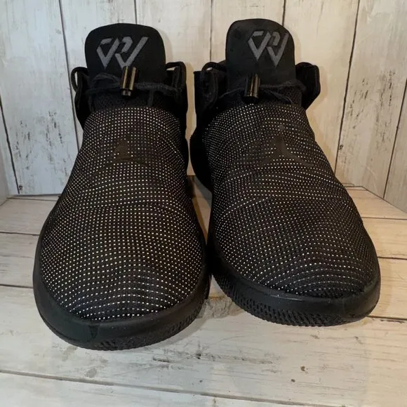 Nike Air Jordan Why Not Zer0.1 Low Mens 11 Triple Black Sneakers Shoes