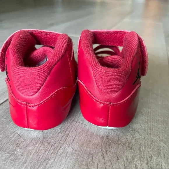 Nike Air Jordan XI 11 Retro Red Win Like 96 Crib Shoes 378049-623 Infant Baby 3C