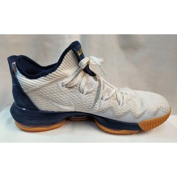 Nike Air LeBron XVI 16 Low Olympic Sz 13 Sneakers Tennis Shoes XLNT COND