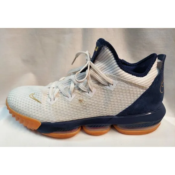 Nike Air LeBron XVI 16 Low Olympic Sz 13 Sneakers Tennis Shoes XLNT COND