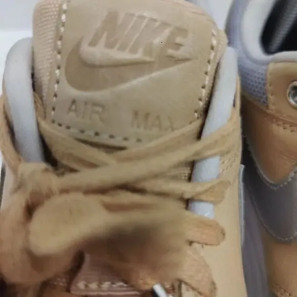 Nike Air Max 1 Premium Vachetta Tan Women's Running 3 Size 8.5 AO0795-200