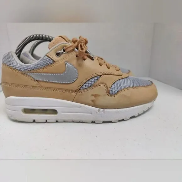 Nike Air Max 1 Premium Vachetta Tan Women's Running 3 Size 8.5 AO0795-200