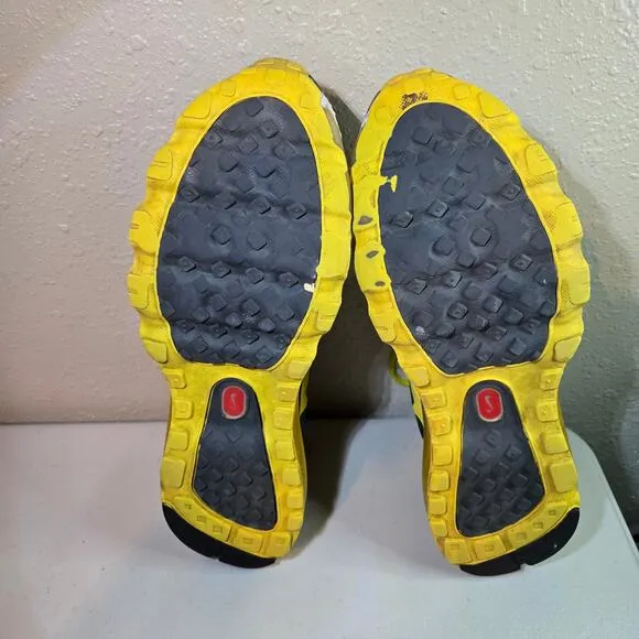 Nike Air Max  2012 Dark‎ Grey Black Chrome Yellow Shoes Men's Size 11